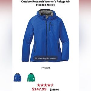 Outdoor Research Refuge Air, Medium- color in Twilight